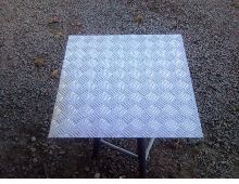 Plaque d aluminium
