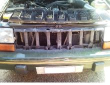 avant voiture sans callandre